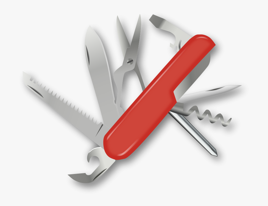 Swiss Army Knife - Swiss Army Knife Clipart, Transparent Clipart