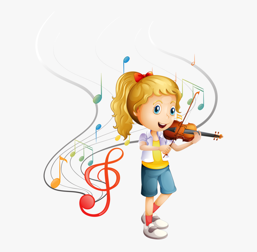 Personnages, Illustration, Individu, Personne, Gens - Playing Violin Clip Art, Transparent Clipart