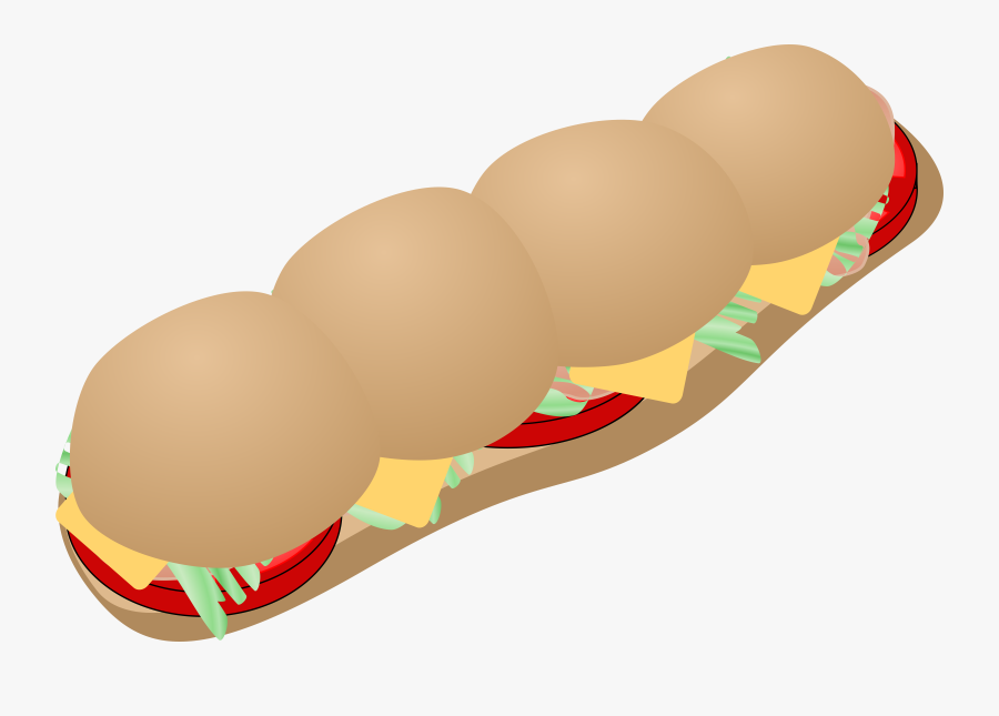 Food,submarine Sandwich,sandwich - Sandwich Clip Art, Transparent Clipart