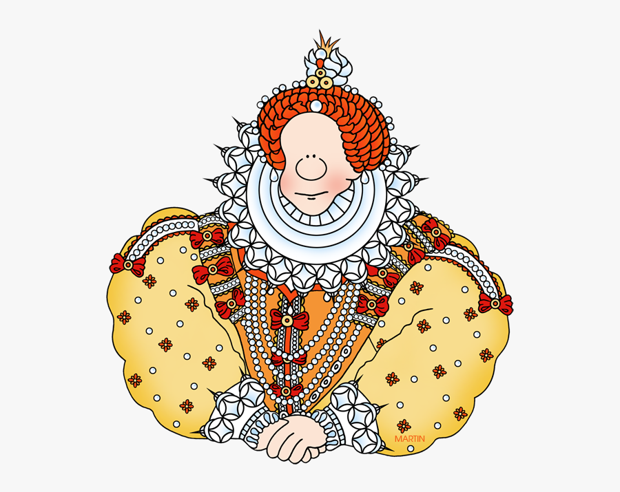 Transparent Way Clipart - Queen Elizabeth 1 Clipart, Transparent Clipart