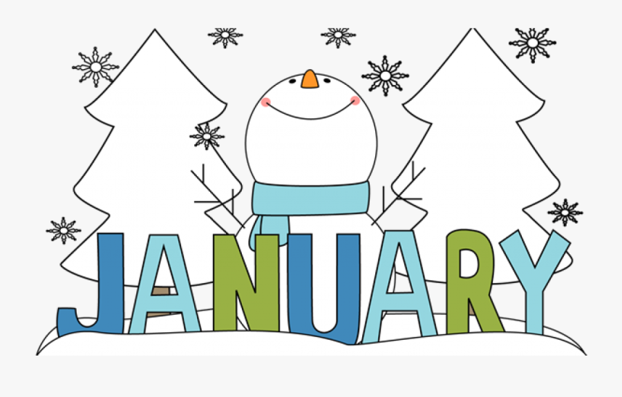 January Clipart, Transparent Clipart