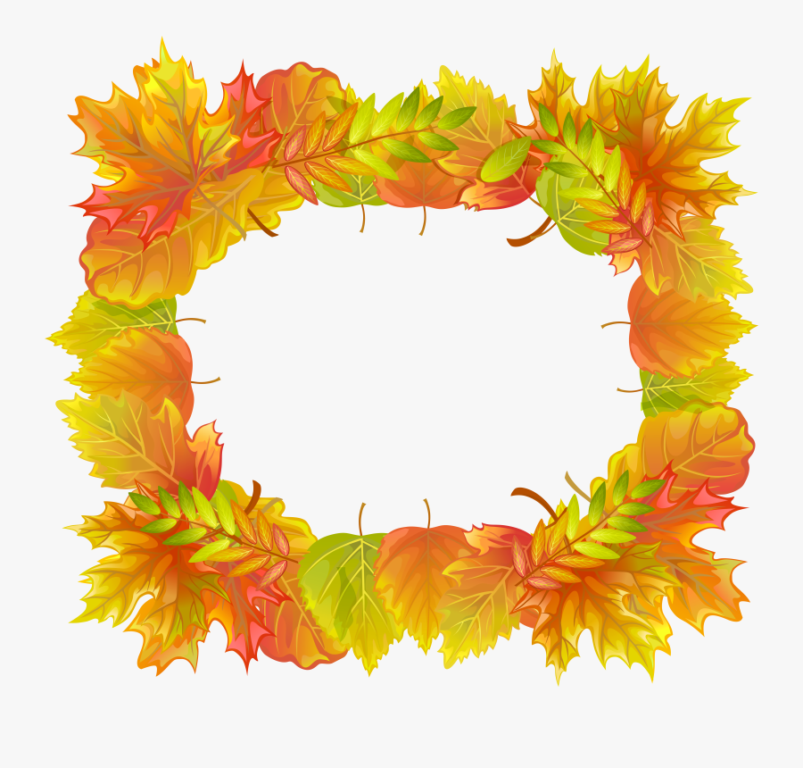 Picture Royalty Free Stock Fall Clipart Border - Free Autumn Border Clip Art, Transparent Clipart