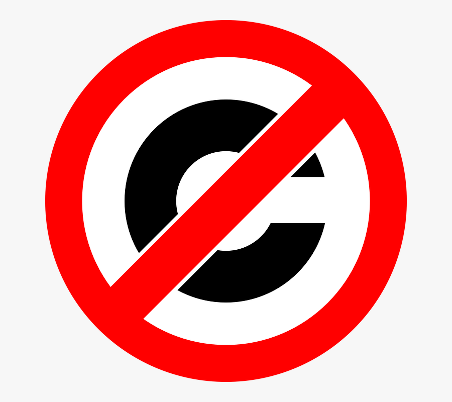 Copyright Free Pictures - No Copyright Signs, Transparent Clipart