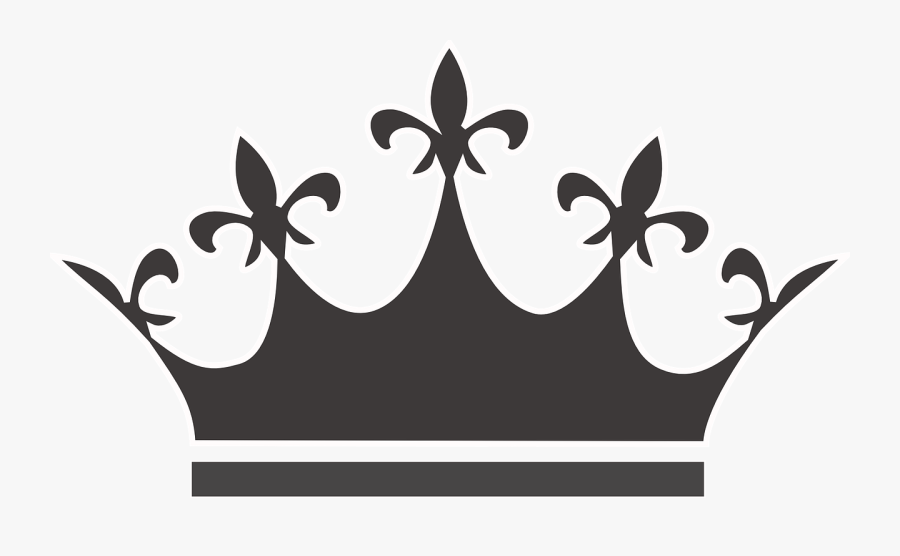 Clip Art King And Crown Black - Queen Crown Png , Free Transparent ...