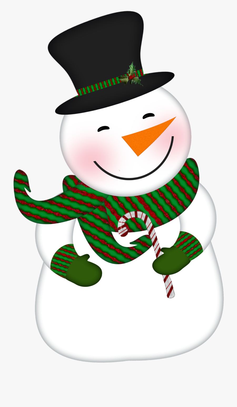 Snowman Clipart February - Cartoon, Transparent Clipart