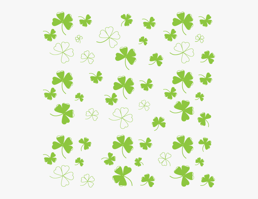 Four Leaf Clover Backgrounds, Transparent Clipart