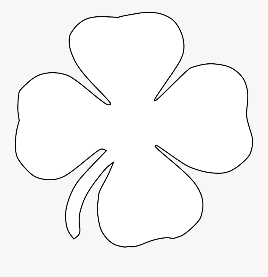 Clover Four-leaf Clover Luck Free Picture - White Clover Png Transparent, Transparent Clipart