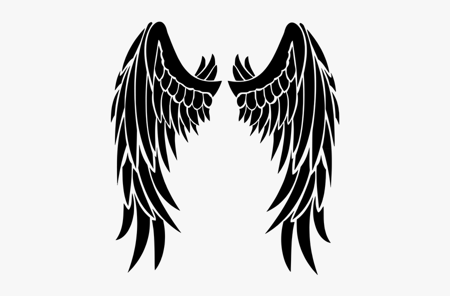 Black Wings Clipart Transparent Png Stickpng Clip Art - Transparent Background Wings Clipart, Transparent Clipart