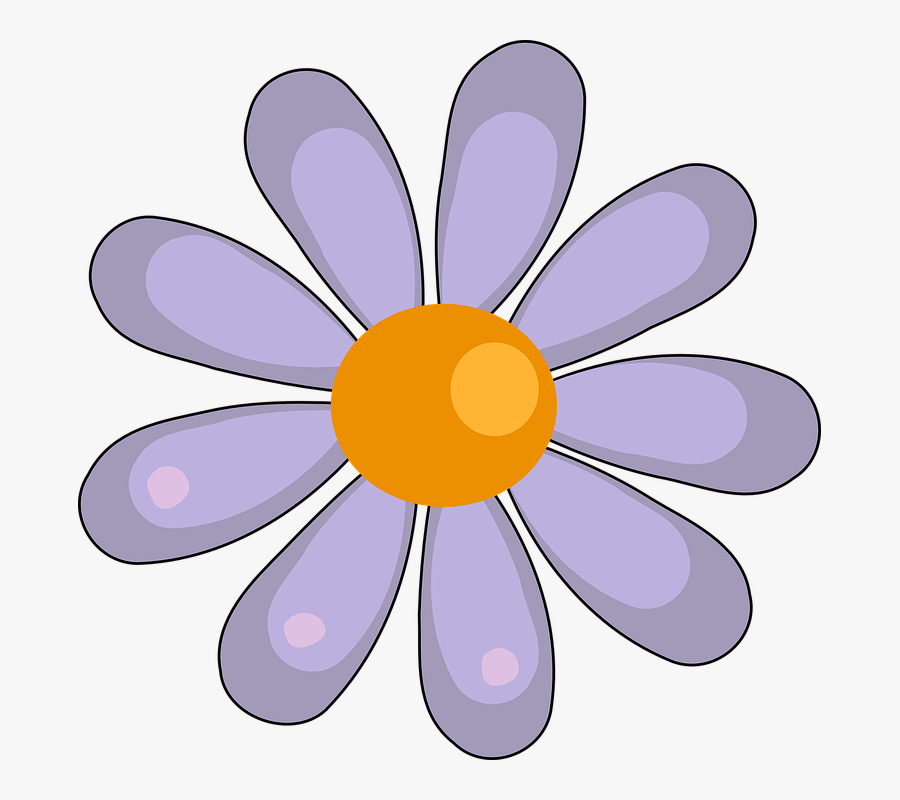 Spring Flowers Clipart Animated - Daisy Clip Art, Transparent Clipart