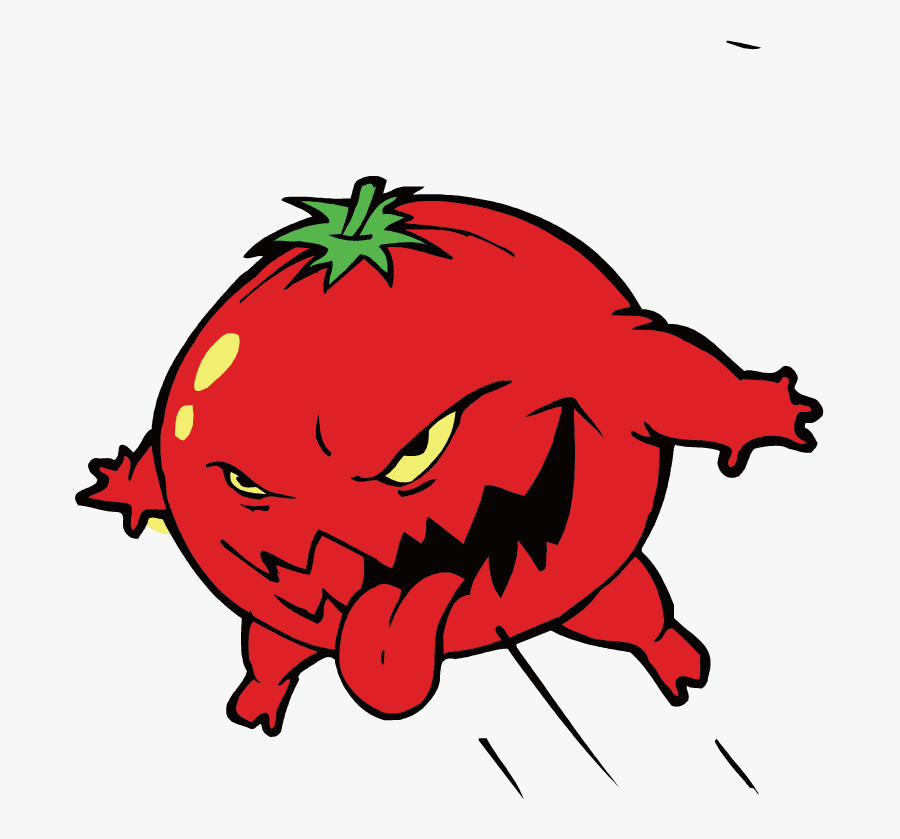 Tomatoes Clipart Rotten Tomato - Sun Dried Tomato Cartoon, Transparent Clipart