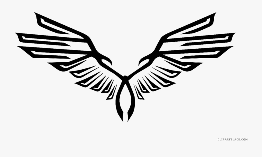 Wing Clipart Eagle - Eagle Wings Logo Png, Transparent Clipart