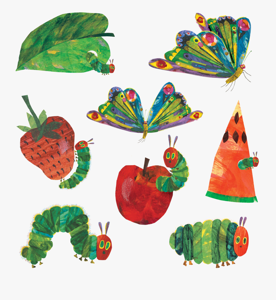 Transparent Hungry Caterpillar Png Eric Carle The Very Hungry