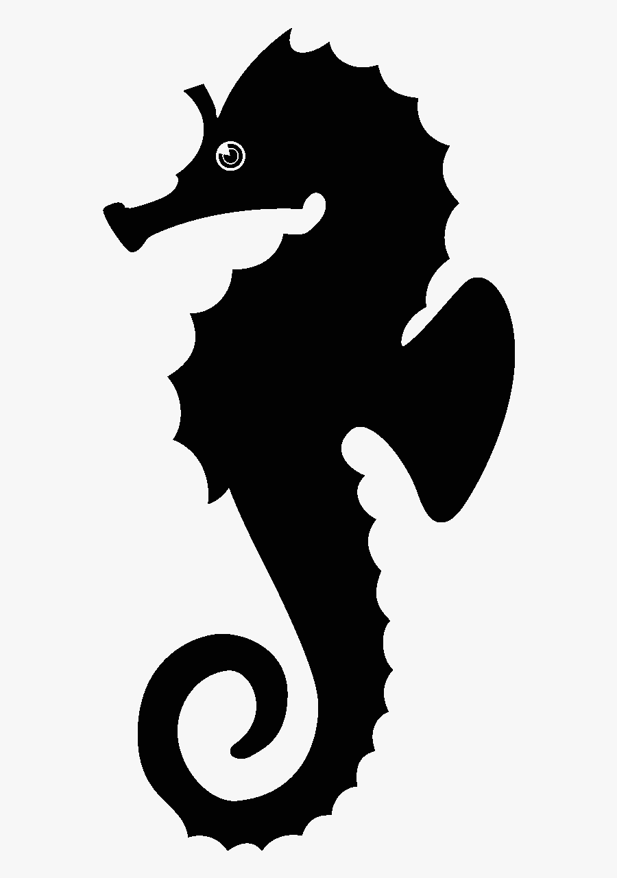 High Resolution Seahorse Png Clipart - Seahorse Silhouette Png, Transparent Clipart