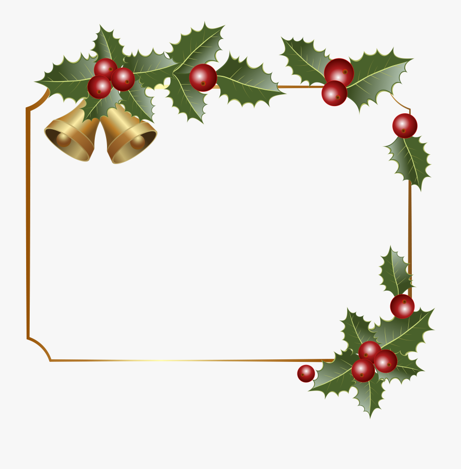 Transparent Christmas Clip Art Borders - Transparent Christmas Border Clip Art, Transparent Clipart