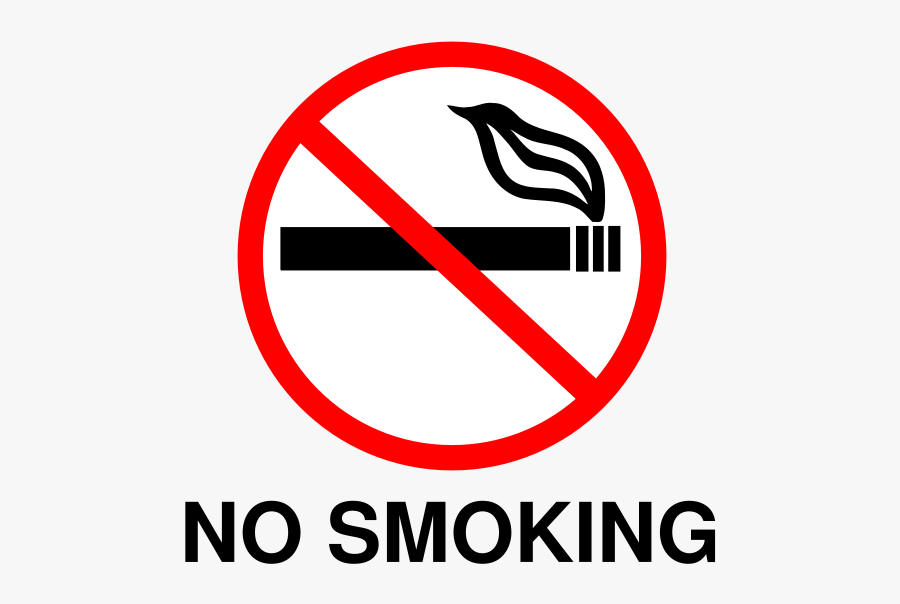 No Smoking Sign Jpg, Transparent Clipart