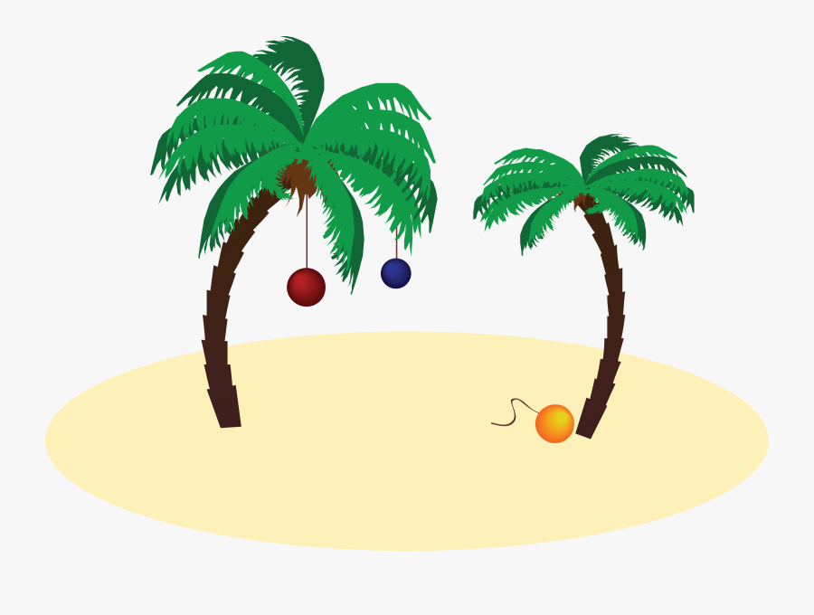 Christmas In July @ Epworth A - Christmas Palm Tree Clipart, Transparent Clipart