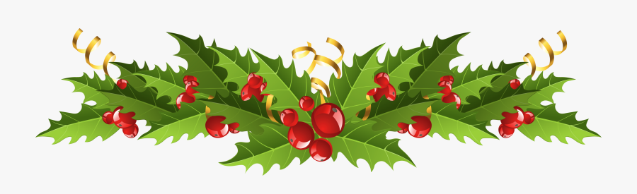 Holly Clipart Greenery, Transparent Clipart