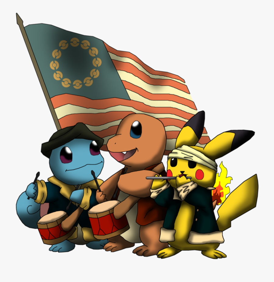 Traditional Games » Thread - Pokemon 4th Of July, Transparent Clipart