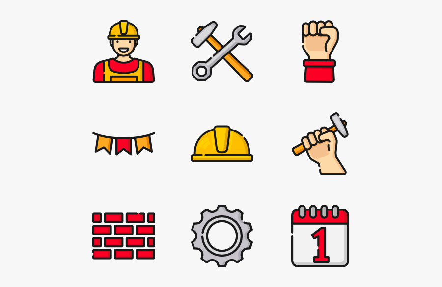Day Clipart Labor Day - Labour Day Icons, Transparent Clipart
