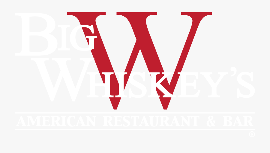 Big Whiskey"s American Restaurant And Bar - Graphic Design, Transparent Clipart