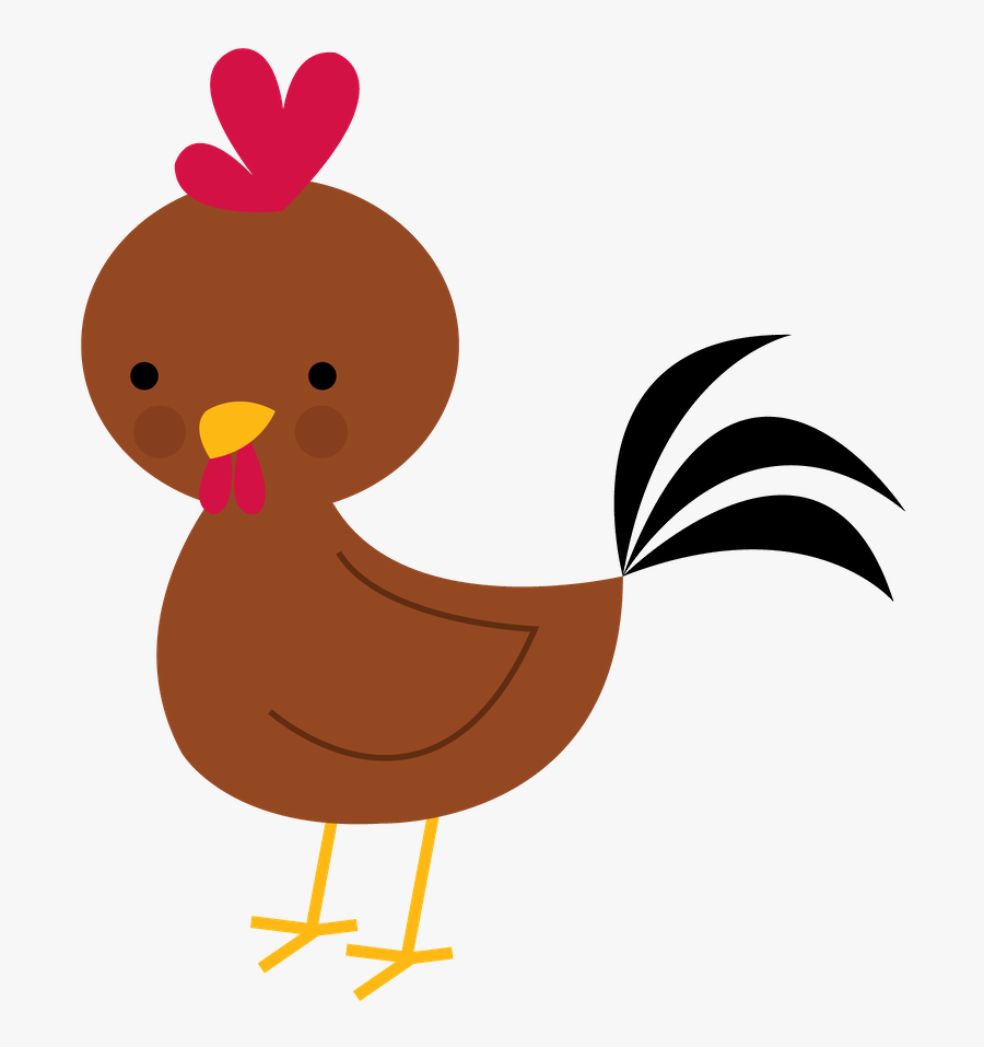 Party Clipart Chicken - Animales De La Granja Png, Transparent Clipart