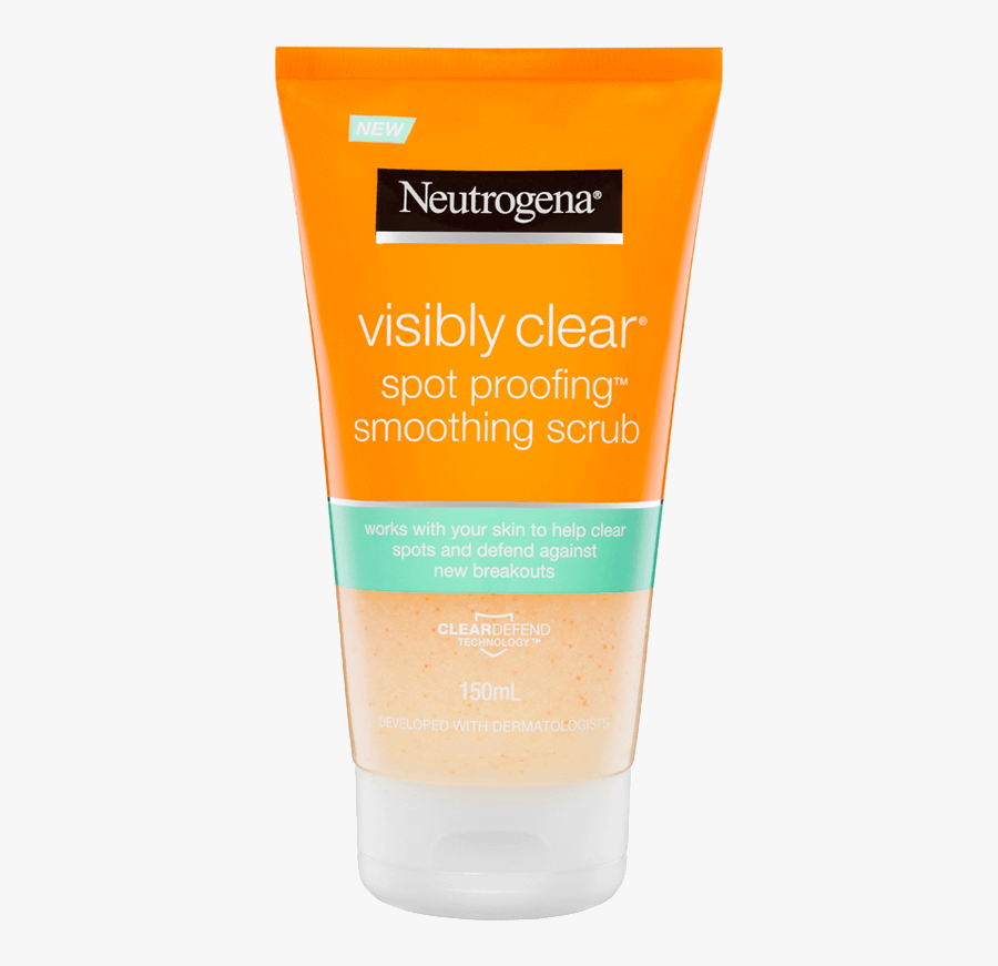 Visibly Clear Spot Proofing Scrub New - Neutrogena, Transparent Clipart