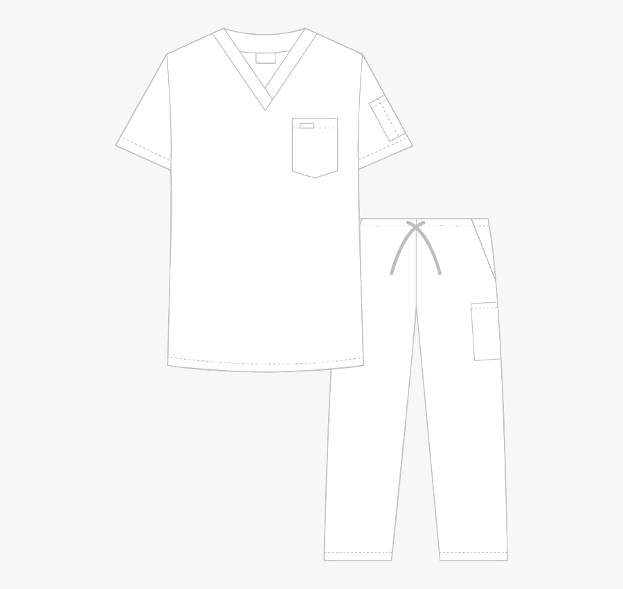 Transparent Scrubs Clothing Clipart - Active Shirt, Transparent Clipart