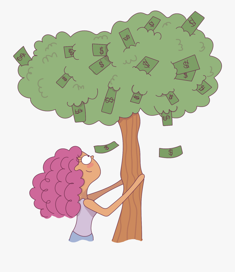 Money Falling From The Sky Png -a Blog Makes You Money - Illustration, Transparent Clipart