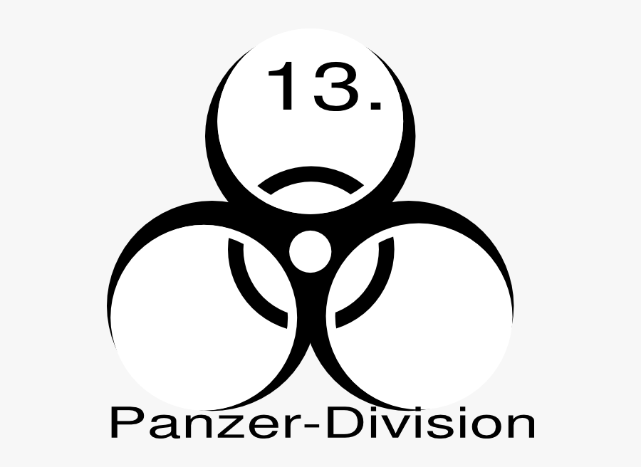 Biohazard Symbol, Transparent Clipart