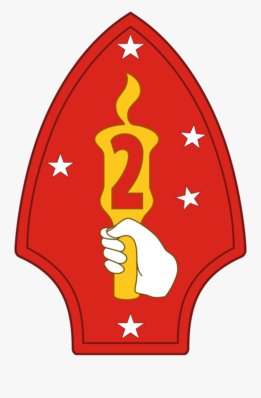 2nd Marine Division Insignia - 2nd Marine Division Tattoos, Transparent Clipart