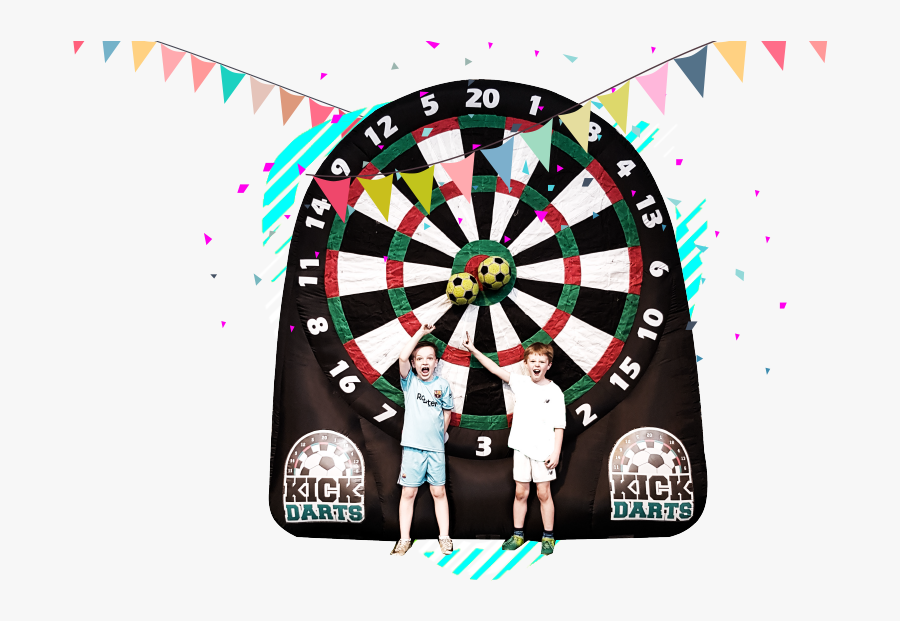 Transparent Carnival Banner Png - Darts Board, Transparent Clipart