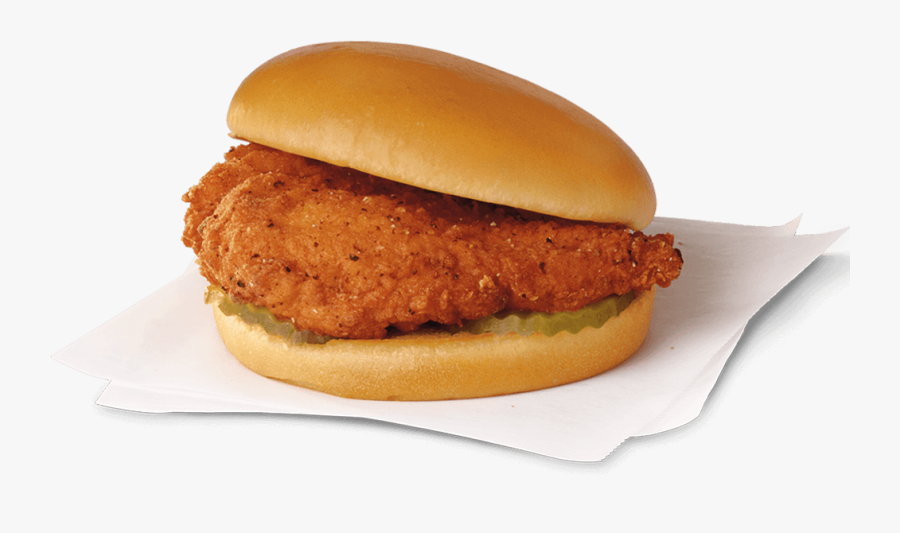 Spicy Chicken Sandwich - Chick Fil A Sandwich, Transparent Clipart