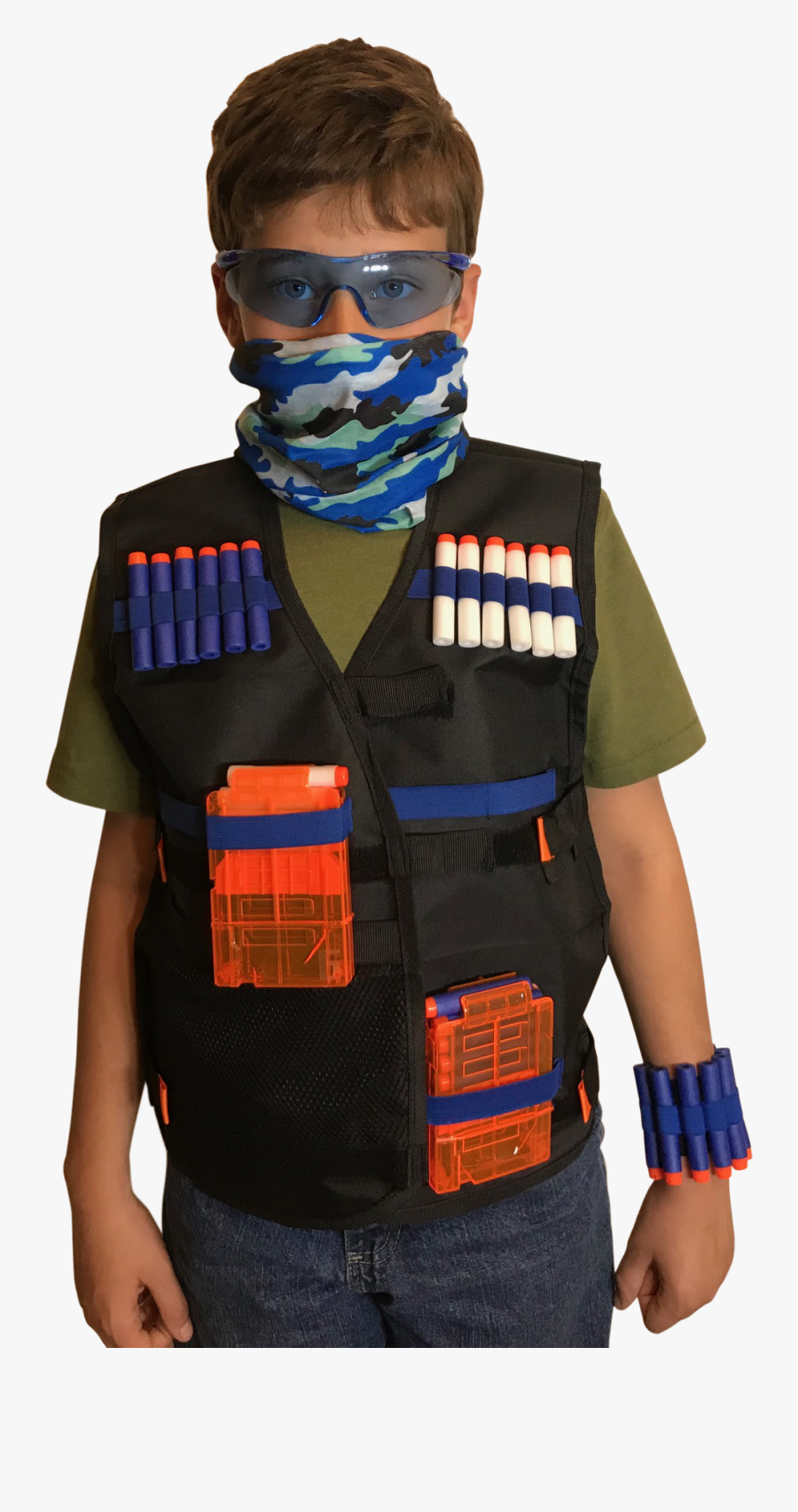 Tactical Vest Kit For Nerf Guns N-strike Elite Series - Nerf Tactical