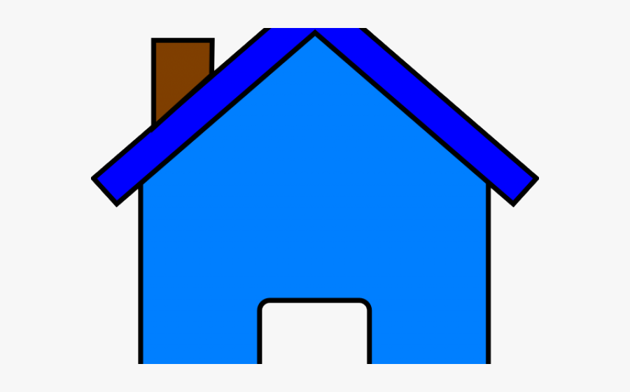 Housing Cliparts - Home Clipart Blue, Transparent Clipart