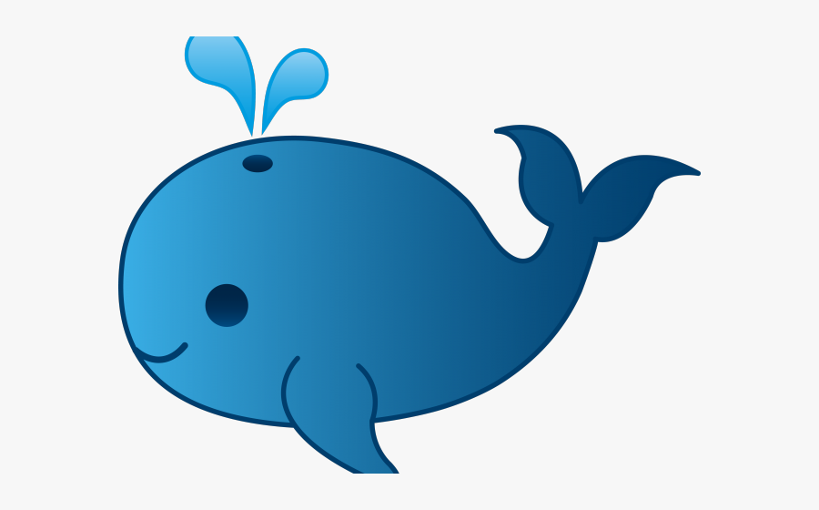 Blue Whale Cartoon Drawing, Transparent Clipart