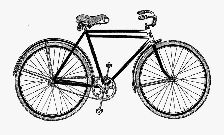 These Old Bicycle Artwork Images Would Look Wonderful - Little 500 Schwinn Bike, Transparent Clipart