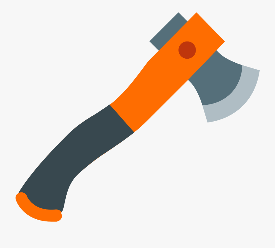 Drawn Axe Simple - Cleaving Axe, Transparent Clipart