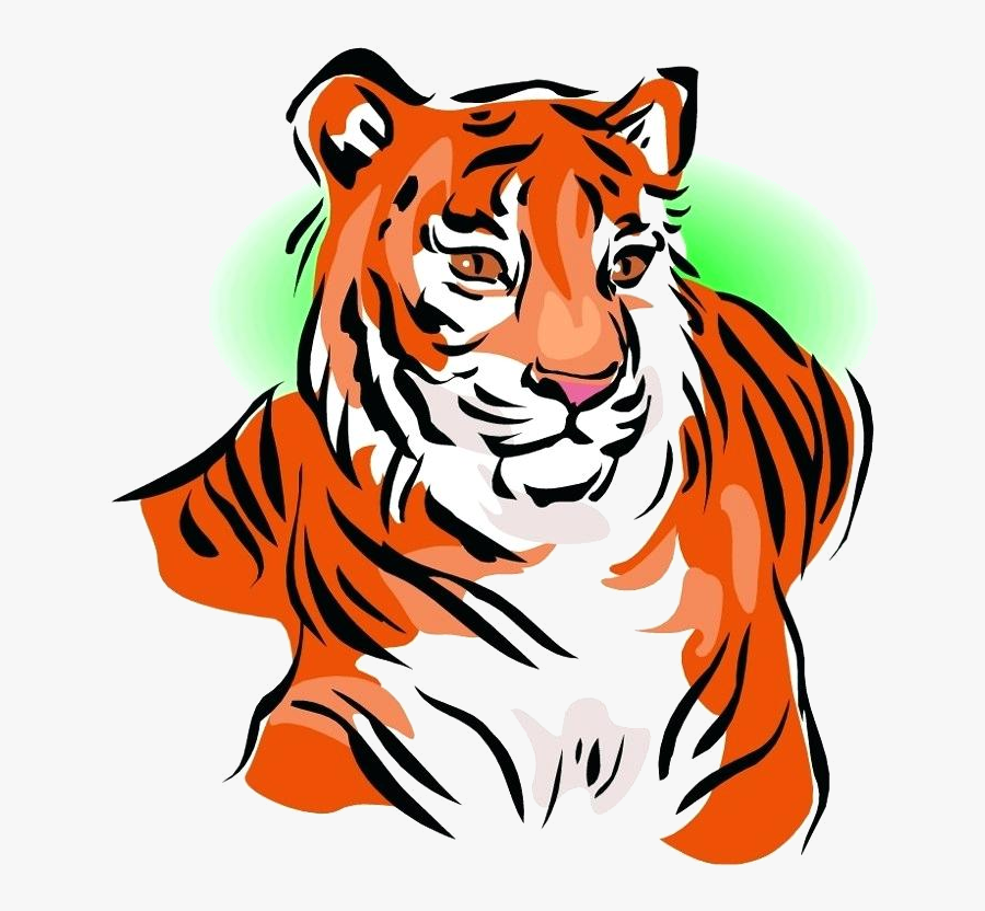 Tiger Bengal Clipart Cat Roar Clip Art Free Transparent - Begins With Letter T, Transparent Clipart