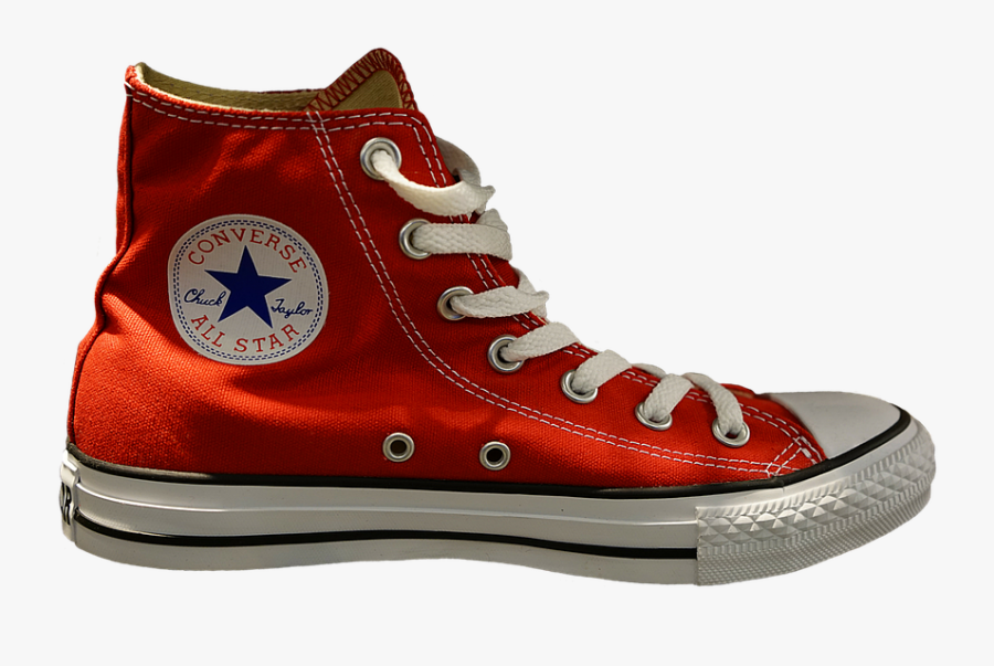 Shoe,maroon,outdoor Shoe,hiking Boot,walking Shoe,athletic - Converse All Star, Transparent Clipart
