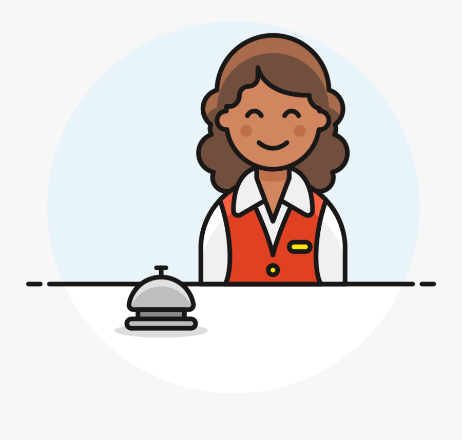 Receptionist Cartoon Png , Free Transparent Clipart - ClipartKey