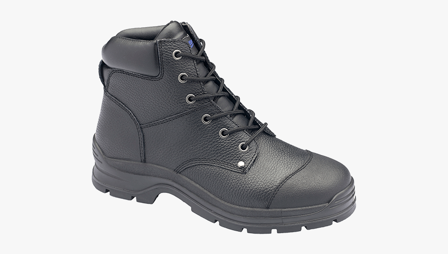 black steel cap boots