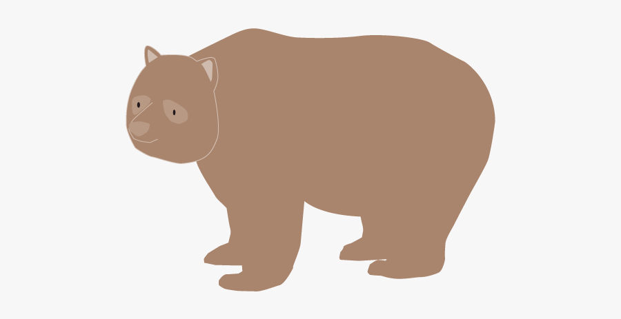 Brown Bear, Transparent Clipart