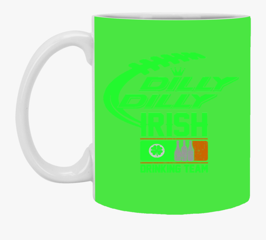 Dilly Dilly St Patricks Day Irish Drinking Team Mug - Mug, Transparent Clipart