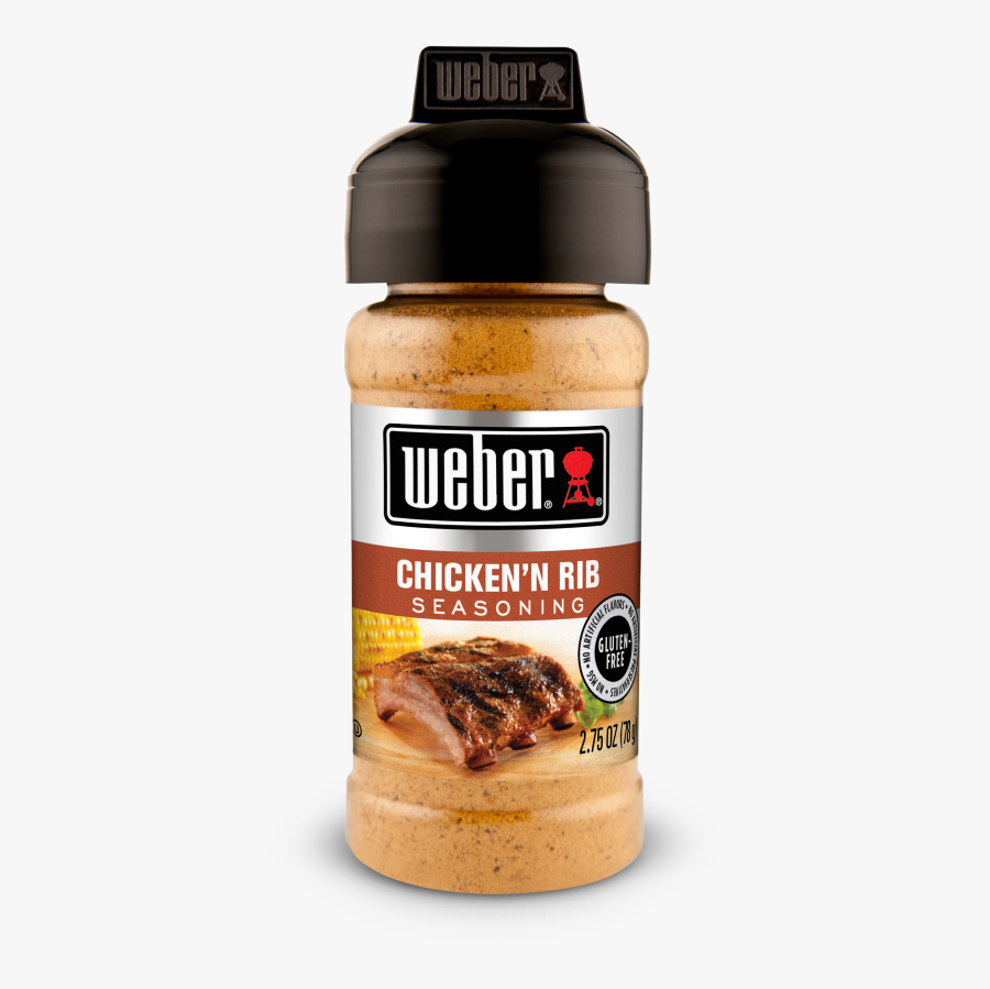N Seasoning Weber Sauces - Weber Chicken N Rib Seasoning, Transparent Clipart