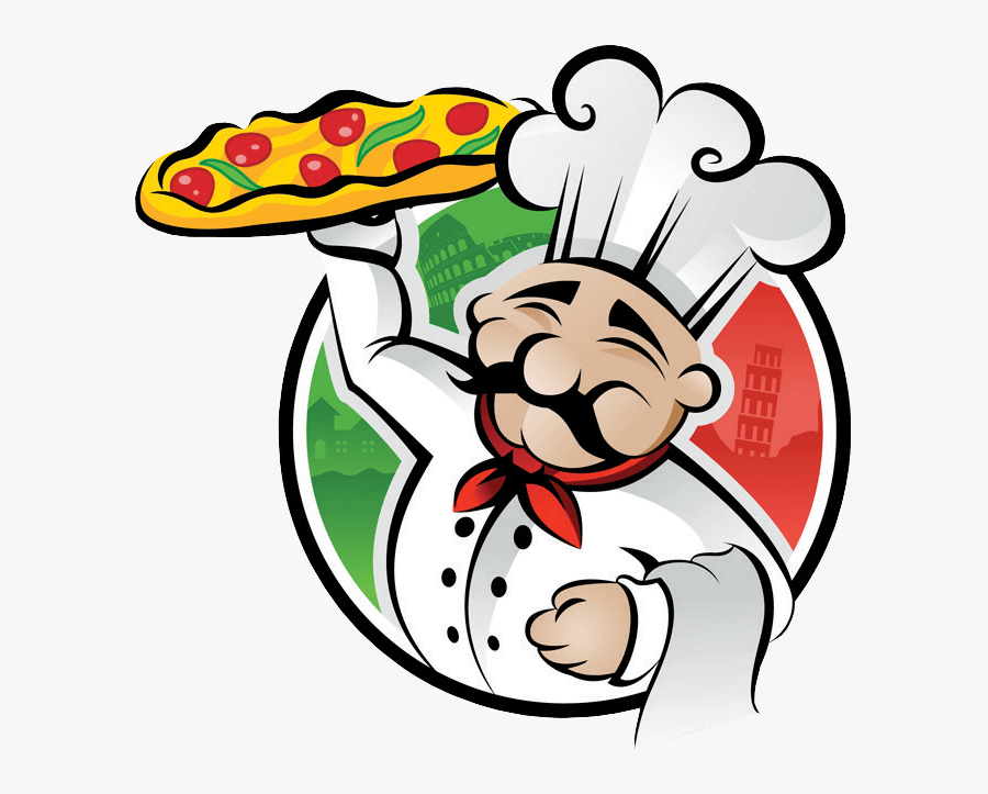 Pizza Chef Vector , Free Transparent Clipart - ClipartKey