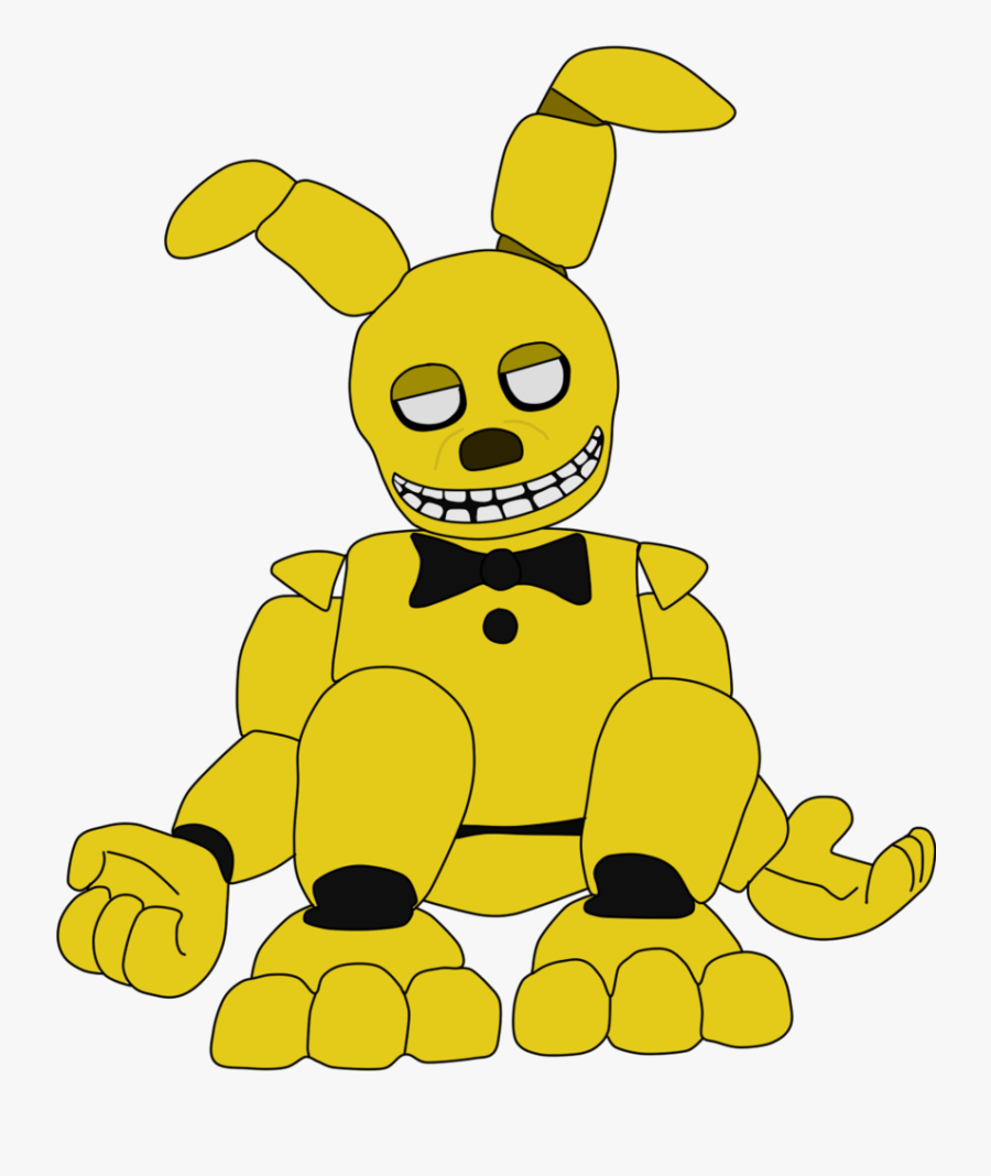 Freddy Clipart Springtrap - Five Nights At Freddy's Springtrap Minigame, Transparent Clipart