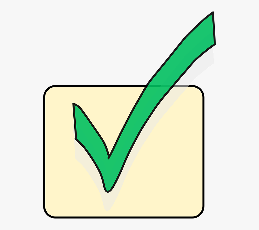 Green Tick Tick Free Images On Pixabay Clipart - Biểu Tượng Dấu Check, Transparent Clipart