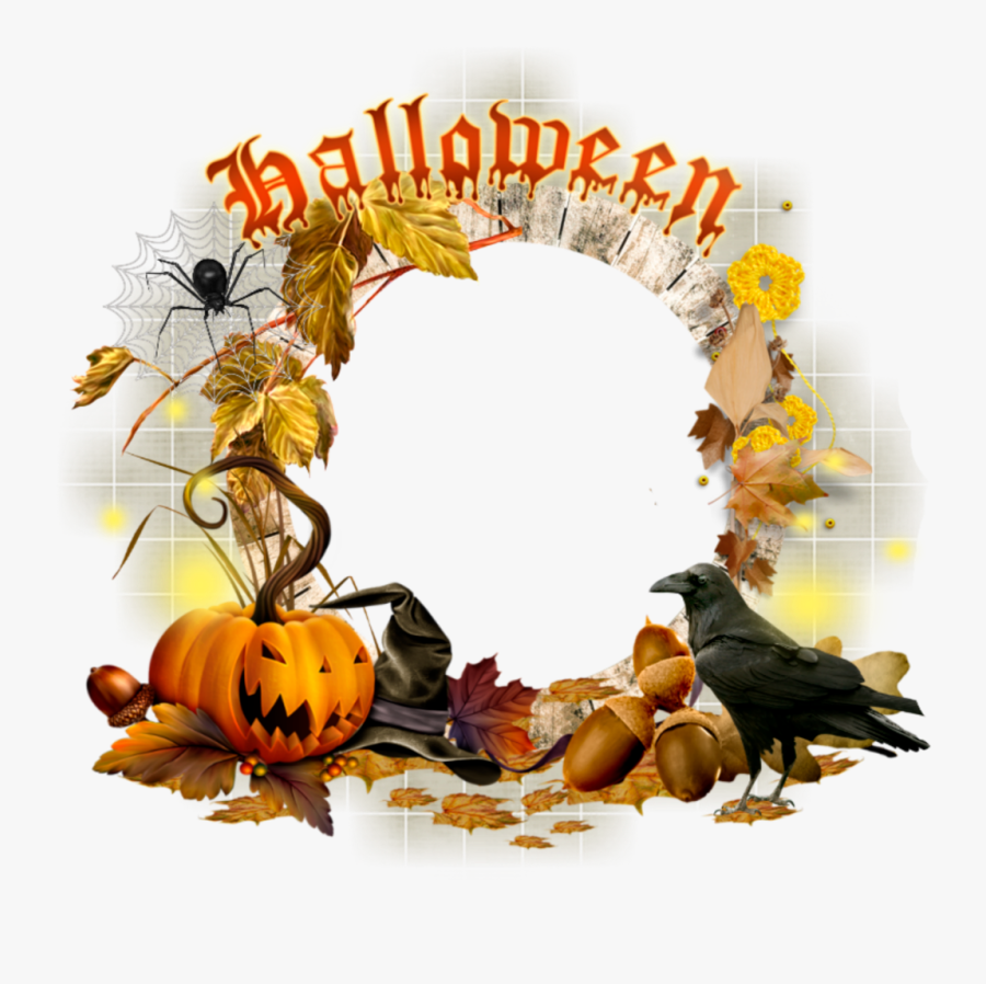 #mq #halloween #frame #frames #border #borders - Halloween Borders And Frames, Transparent Clipart