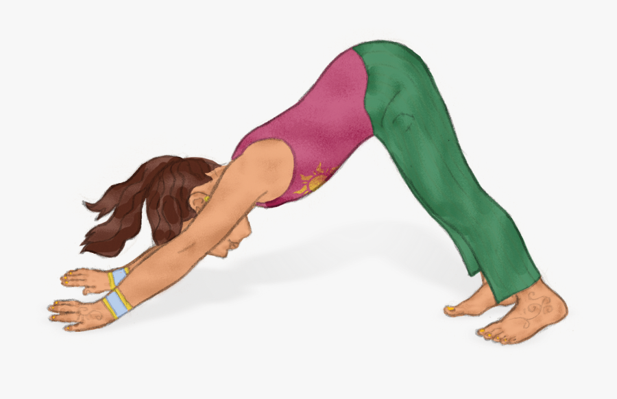 Dog Pose Yoga Kids, Transparent Clipart