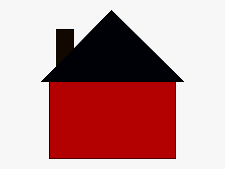 Red House Clipart Panda, Transparent Clipart